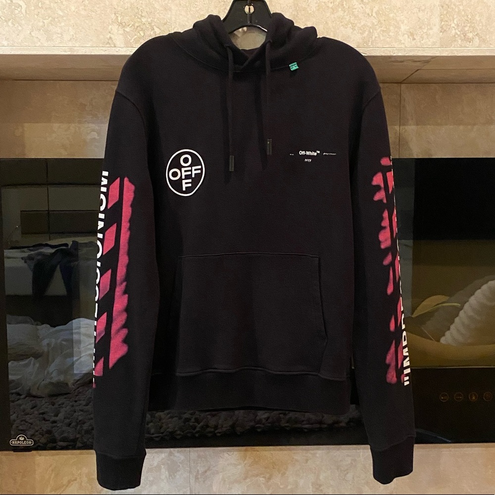 Off-white Diag Stencil Hoodie